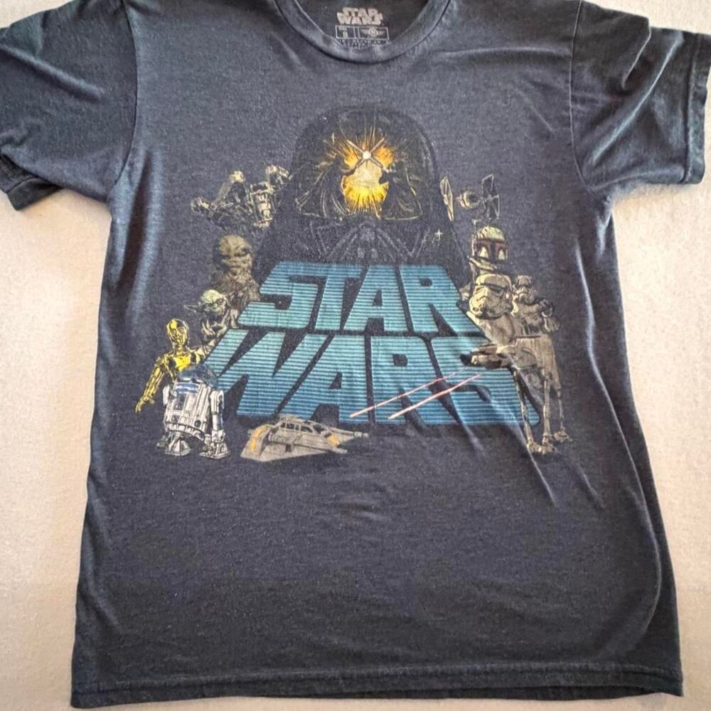 Classic Star Wars graphic tee featuring Darth Vader